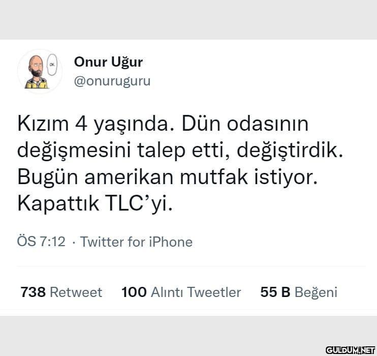 Onur Uğur @onuruguru Kızım...