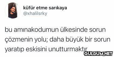 küfür etme sarıkaya...