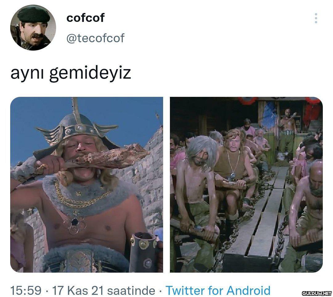 cofcof @tecofcof aynı...