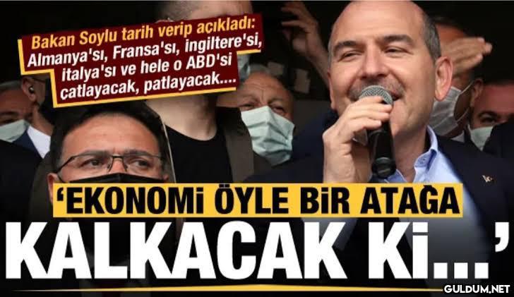 Bakan Soylu tarih verip...