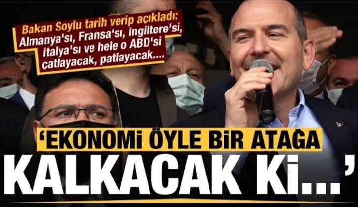 Bakan Soylu tarih verip...