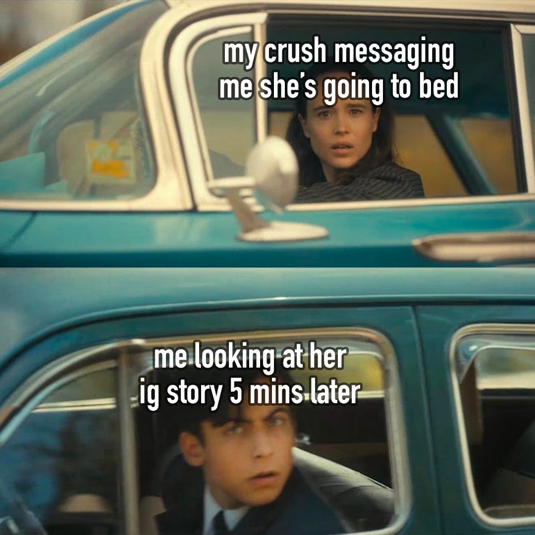 Her story: anyone up rn?⠀...