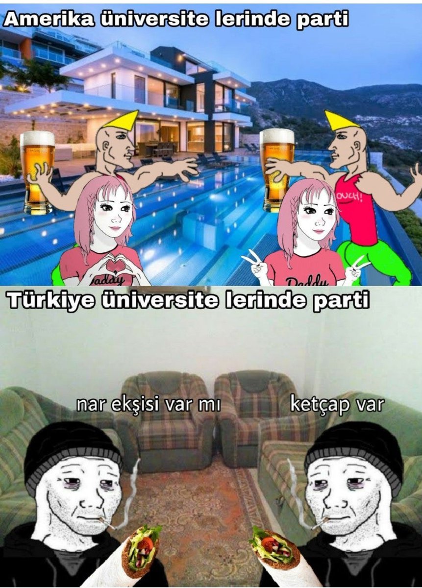 Amerika üniversite lerinde...