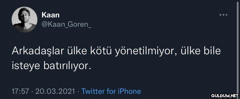 Kaan @Kaan Goren_...