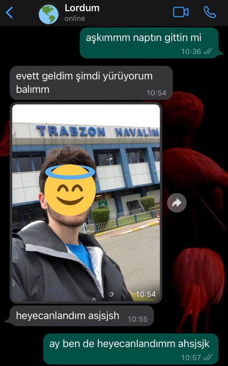hayattaki tüm şansımı...
