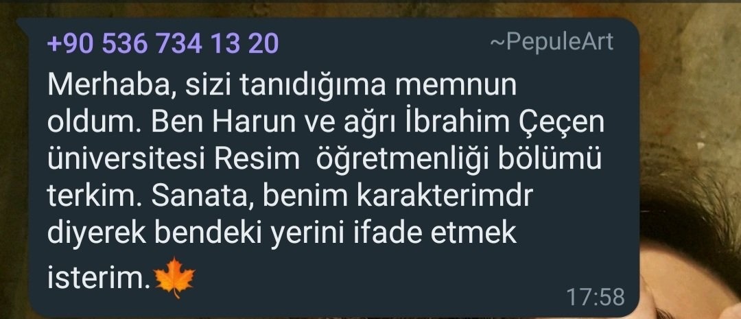 +90 536 734 13 20...