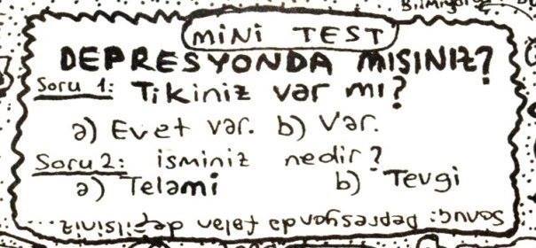 Mini Test 
DEPRESYONDA...
