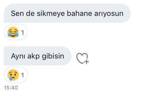 Sen de sikmeye bahane...