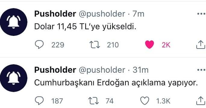 Sese duyarlı dolar...
