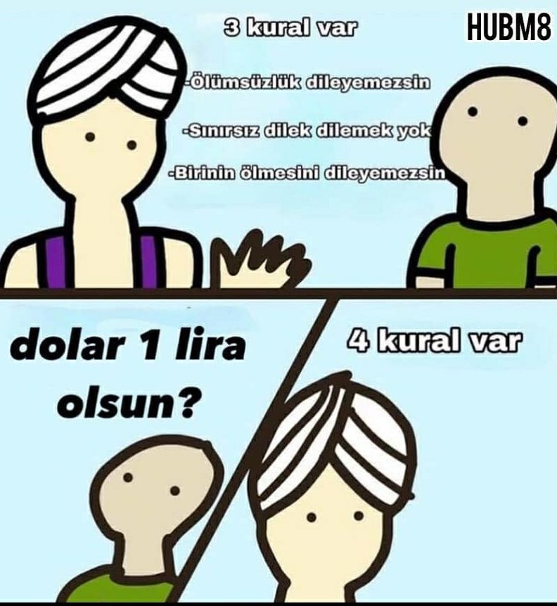 3 kural var HUBM8...