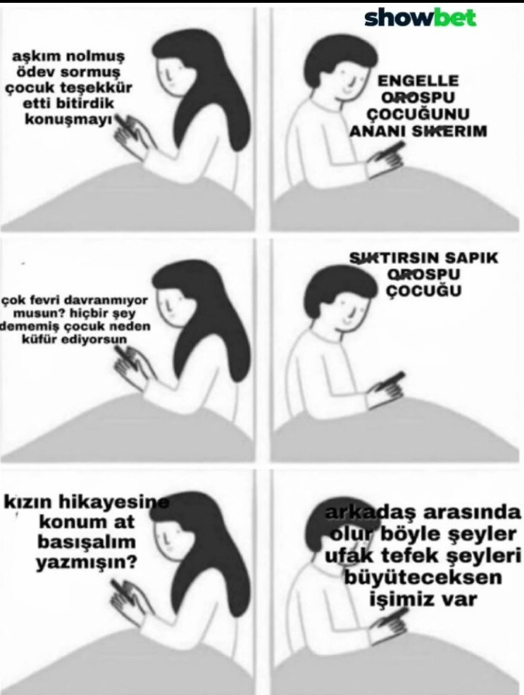 showbet aşkım nolmuş ödev...