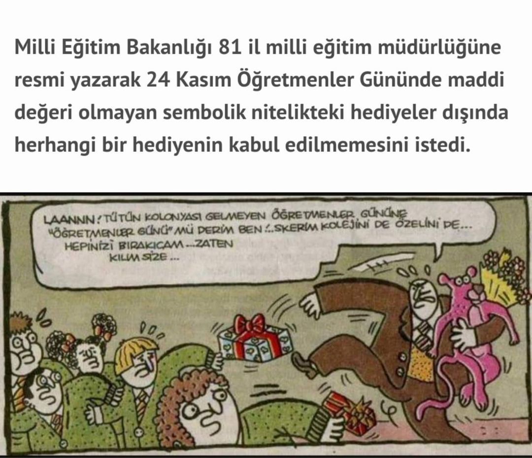 Tütün kolonyası gelmeyen...