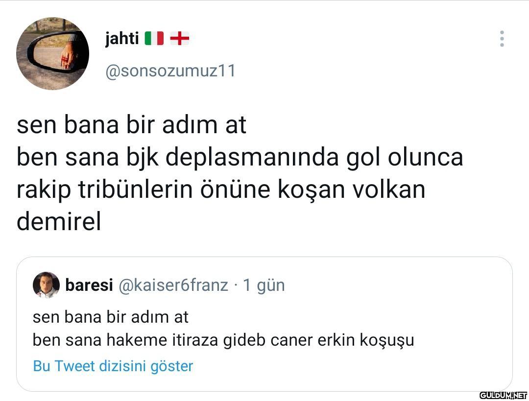 Aynen erkekler romantik...