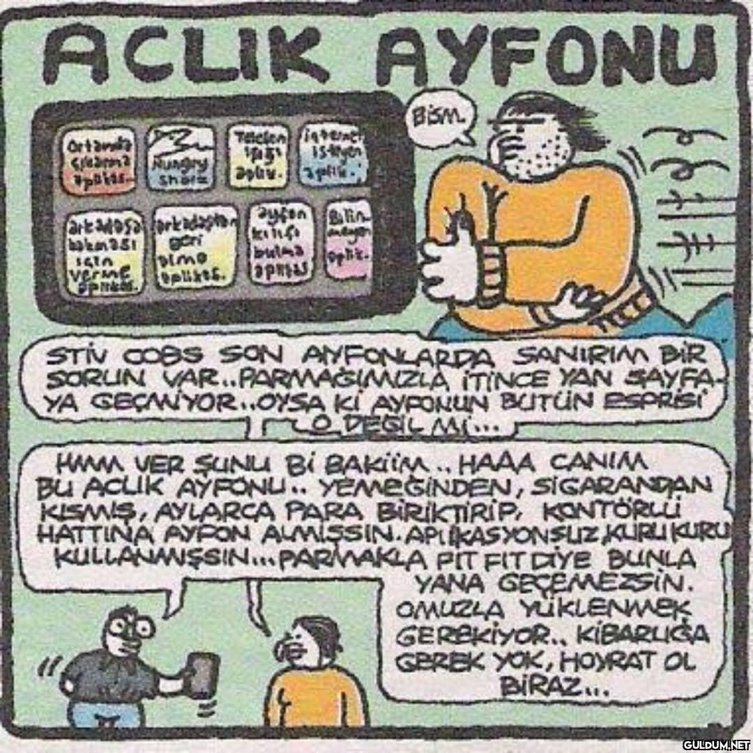 Açlık Ayfonu...