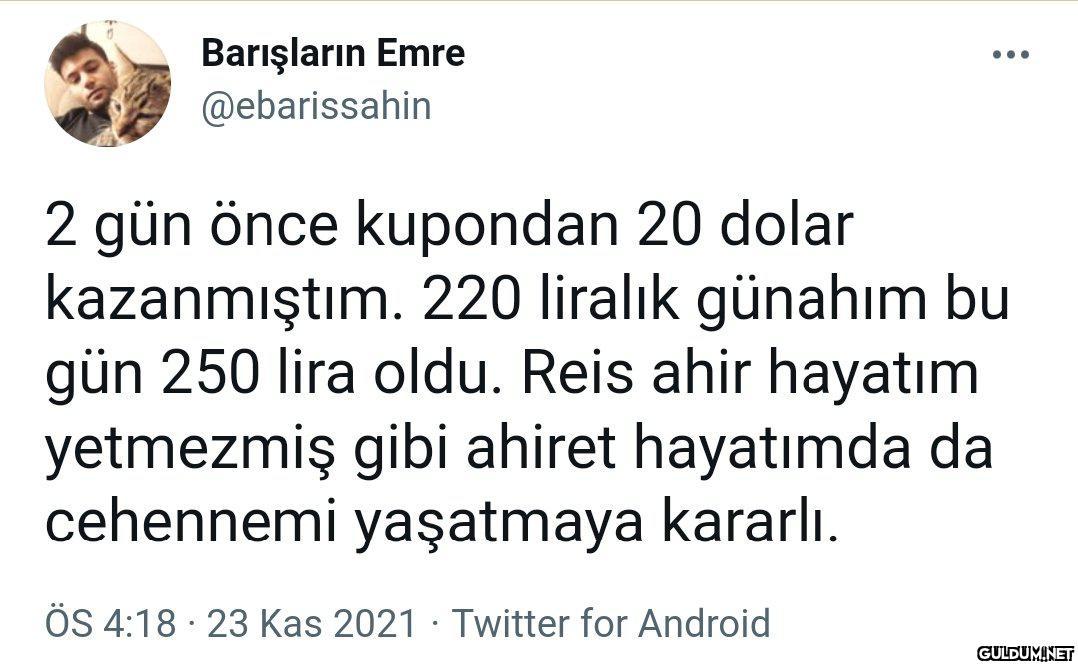 Barışların Emre...