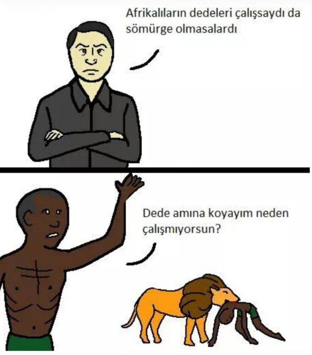 Afrikalıların dedeleri...