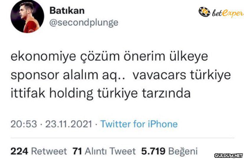 Batıkan   @secondplunge...
