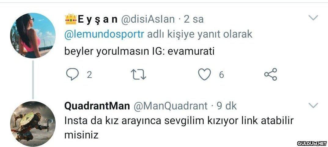 Aga be, ne dertler var..  ...