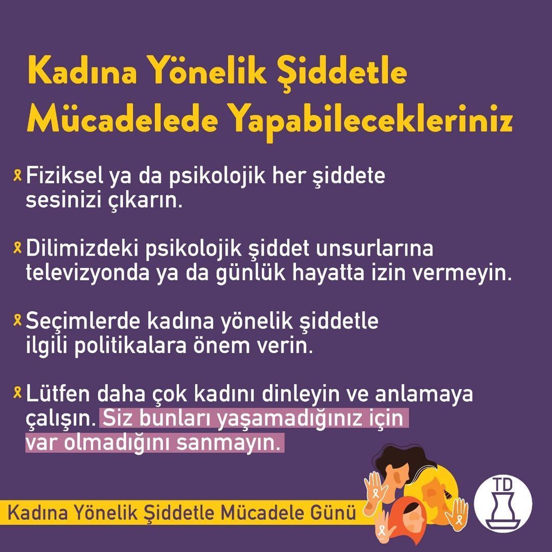 Bugün Kadına Yönelik...