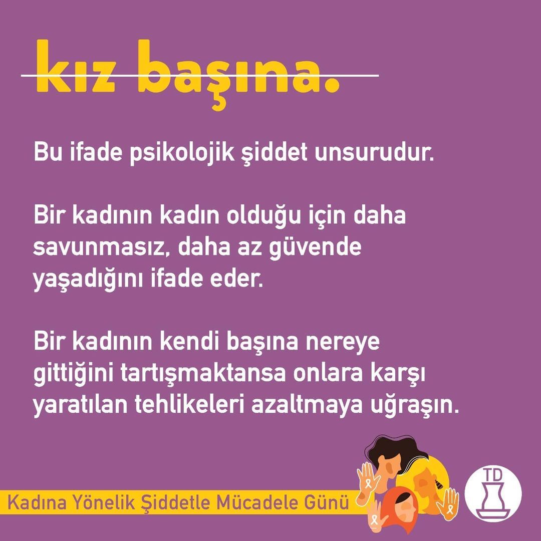 Bugün Kadına Yönelik...