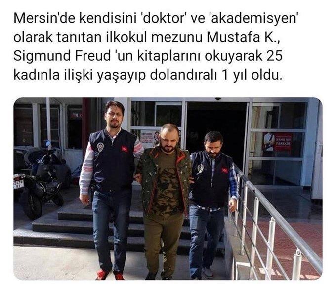 Mersin'de kendisini...