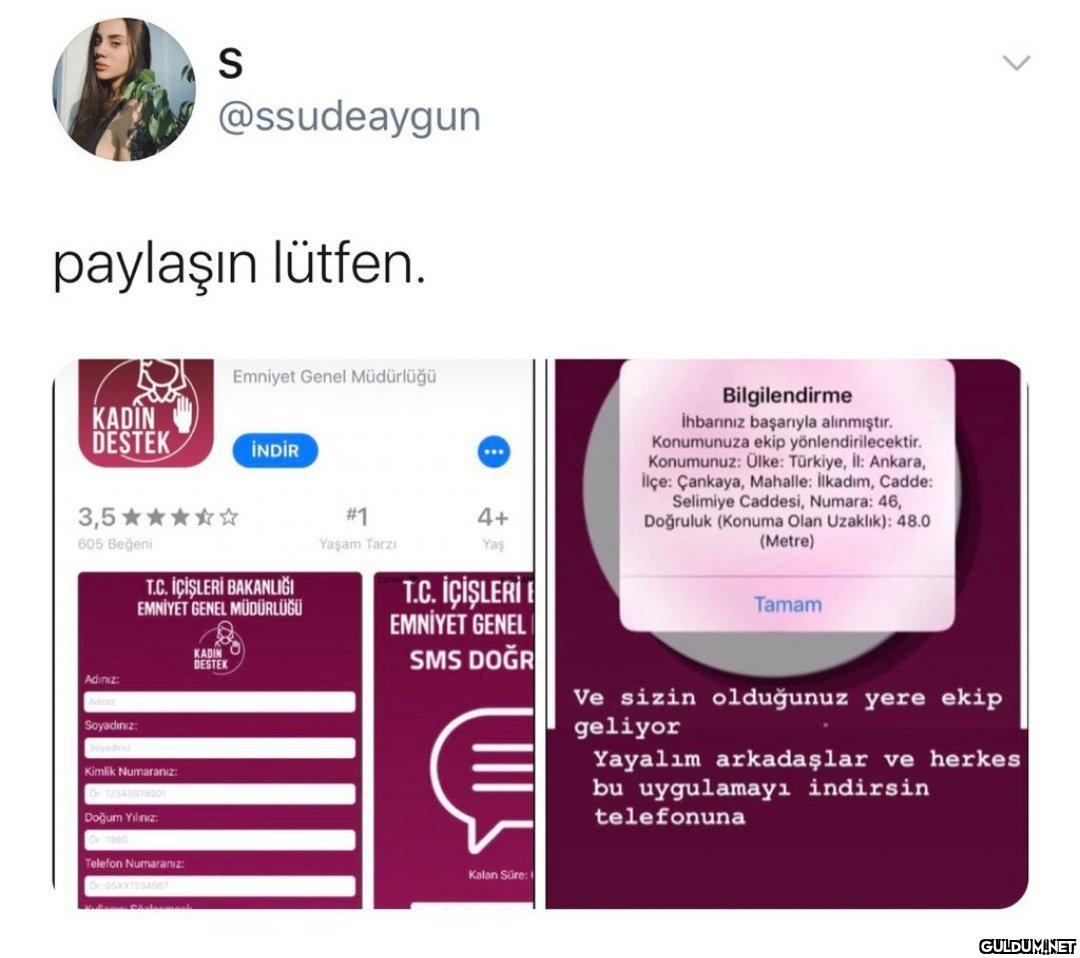 @ssudeaygun ya şu kızı...