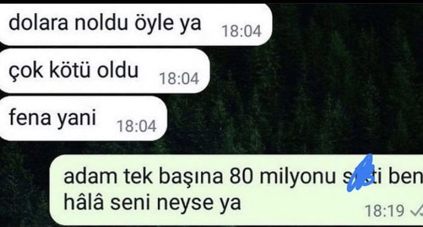 dolara noldu öyle ya 18:04...