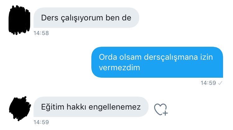 Ders çalışıyorum ben de...