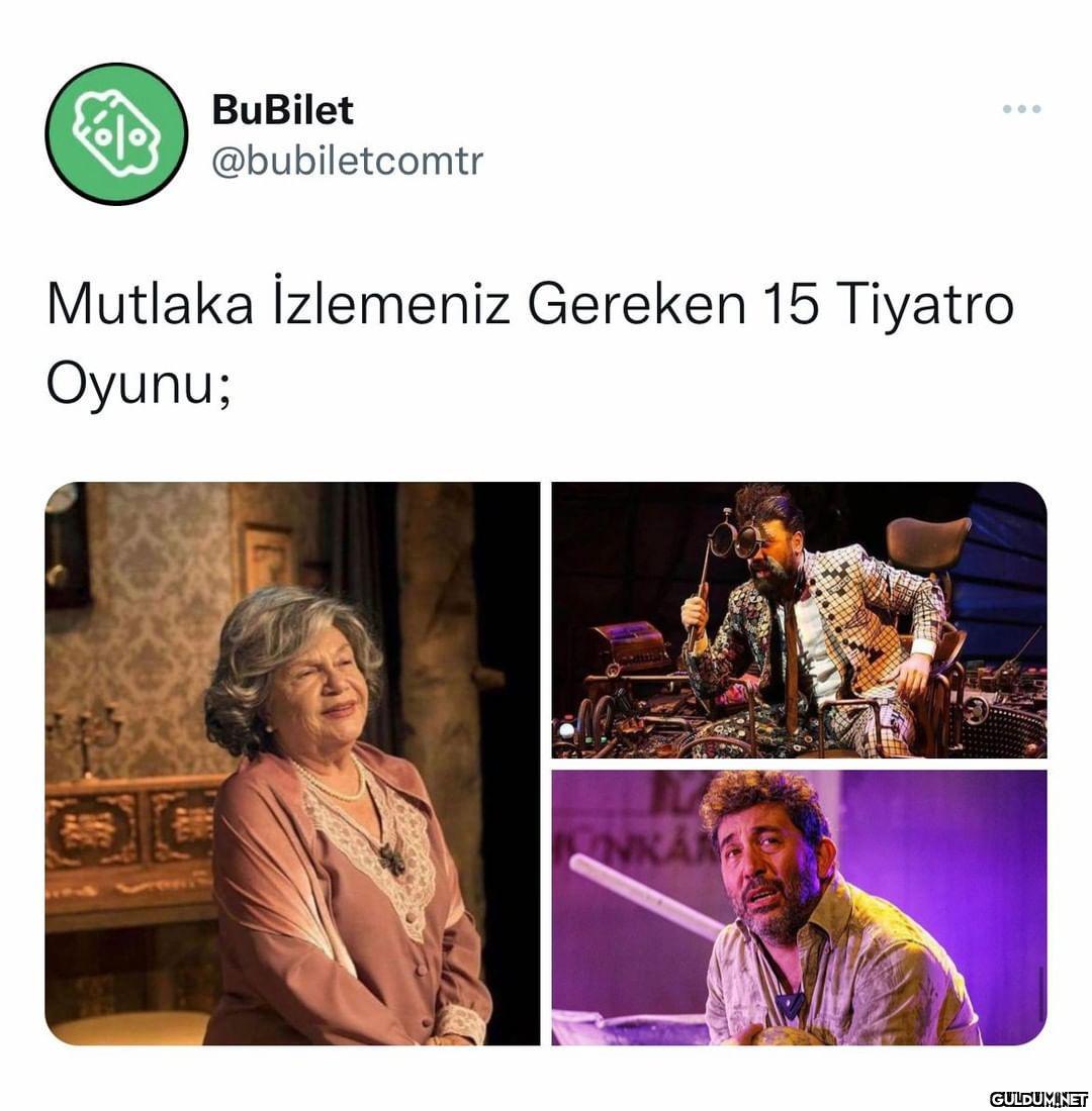 Beraber tiyatro izlemek...