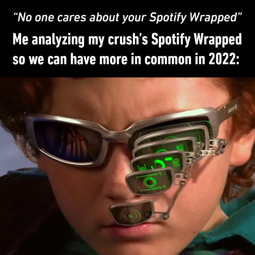 wait, you listen to them...