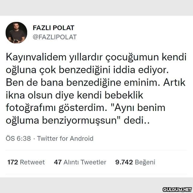 FAZLI POLAT @FAZLIPOLAT...