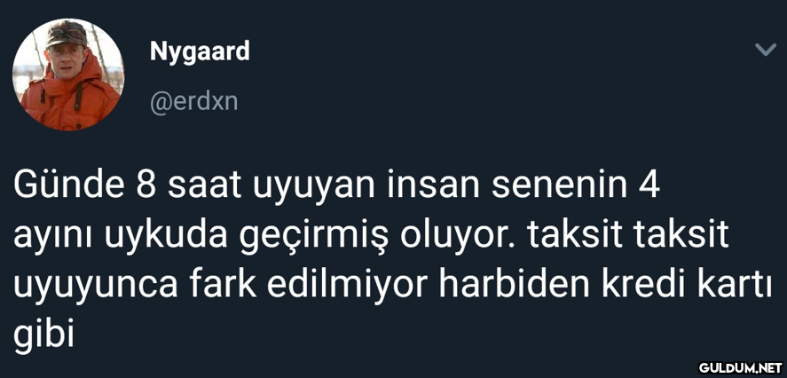 Nygaard @erdxn Günde 8...
