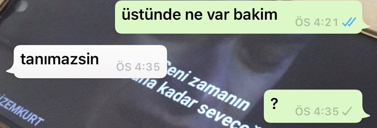 ÖS 4:21 / üstünde ne var...