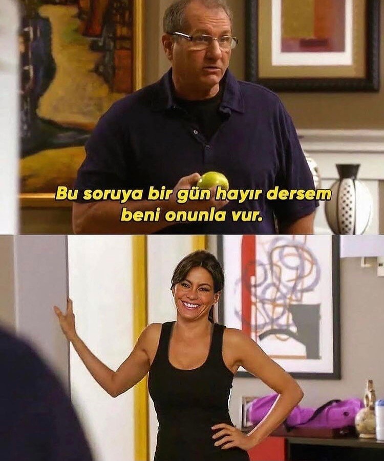 Duş almaya gidiyorum. Bana...