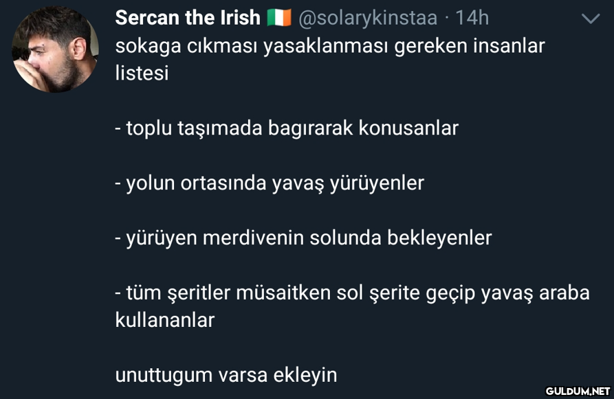Sercan the Irish I...
