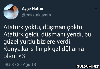 Ayşe Hatun @cokkorkuyom...