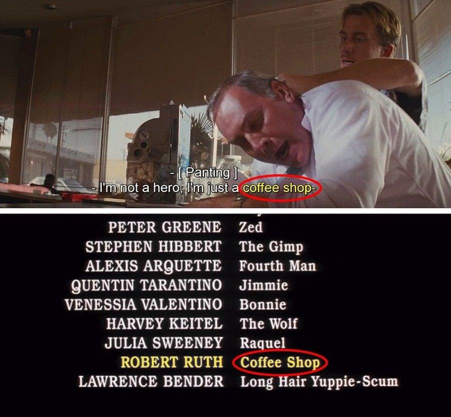 Pulp Fiction'da 'Ben...
