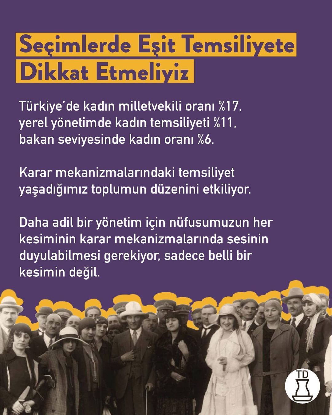 Kadın haklarında 87 yıl...