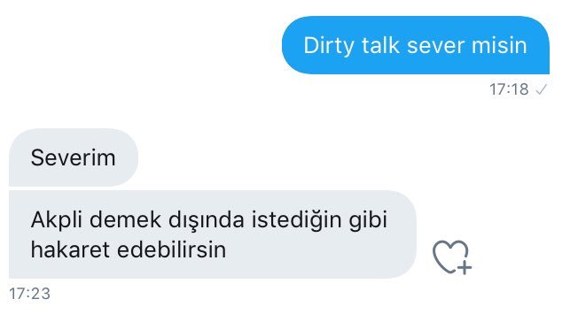 Dirty talk sever misin...