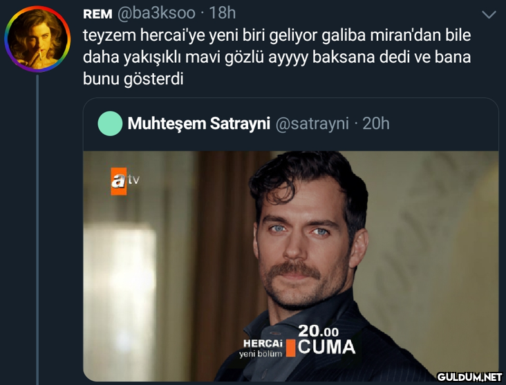 REM @ba3kso0 · 18h teyzem...