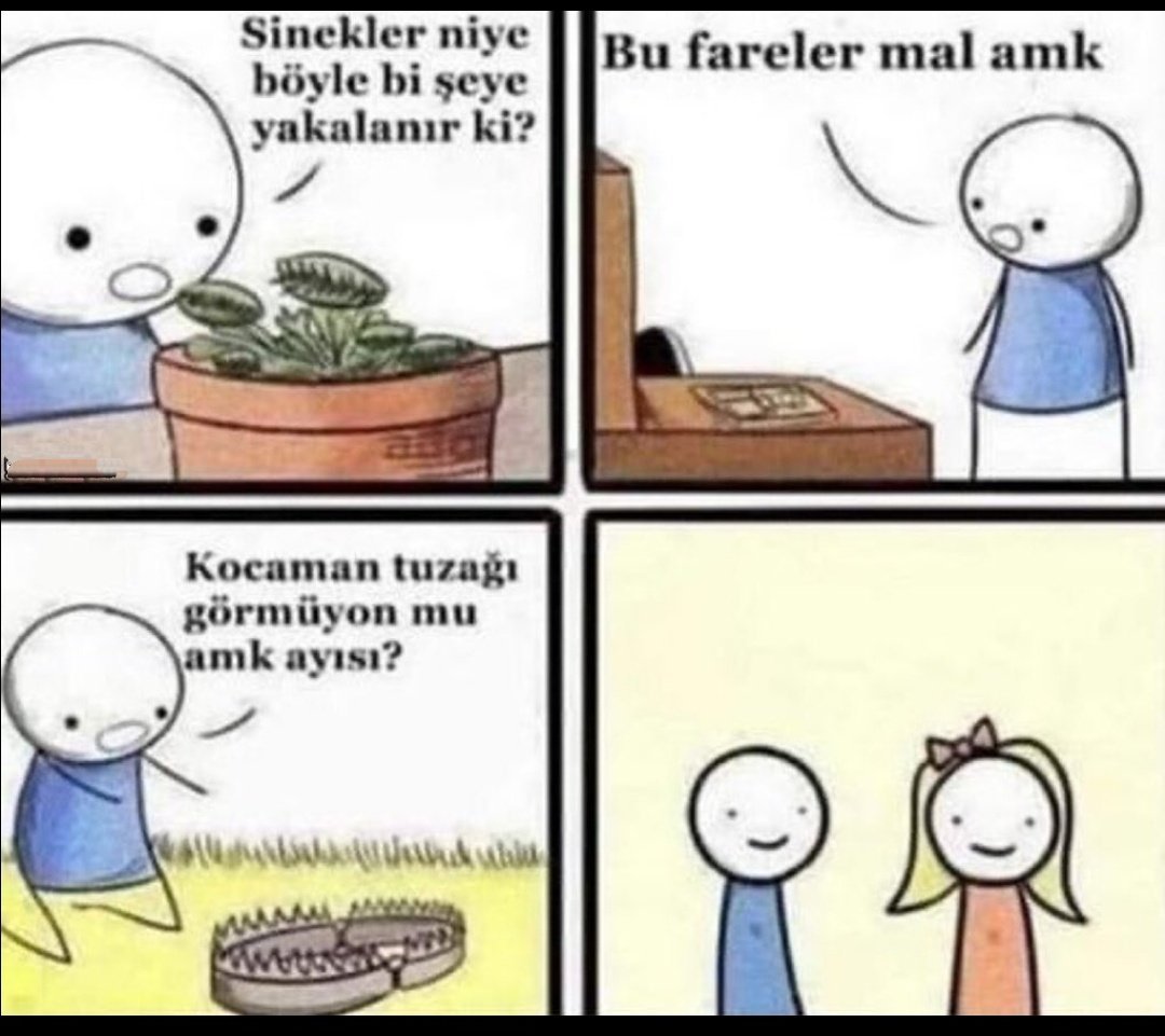 Sinekler niye böyle bi...