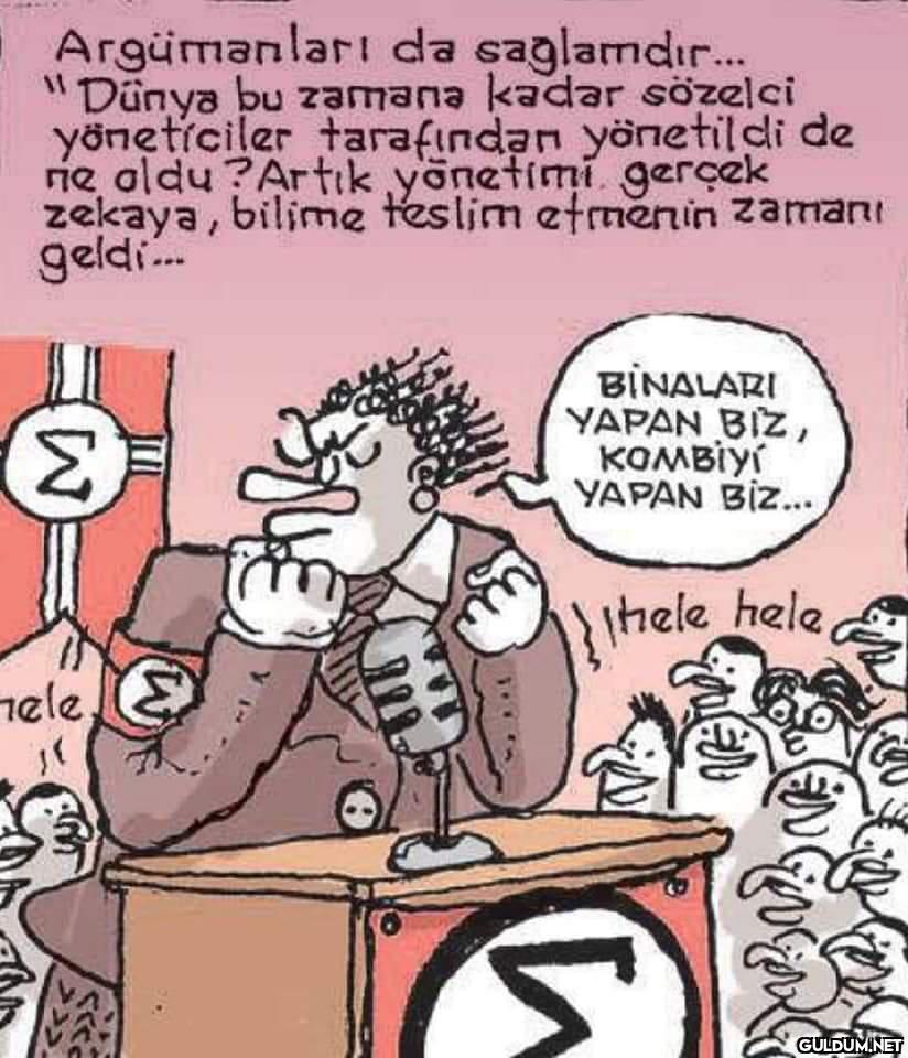 'Mühendis iyidir abi. Dağa...