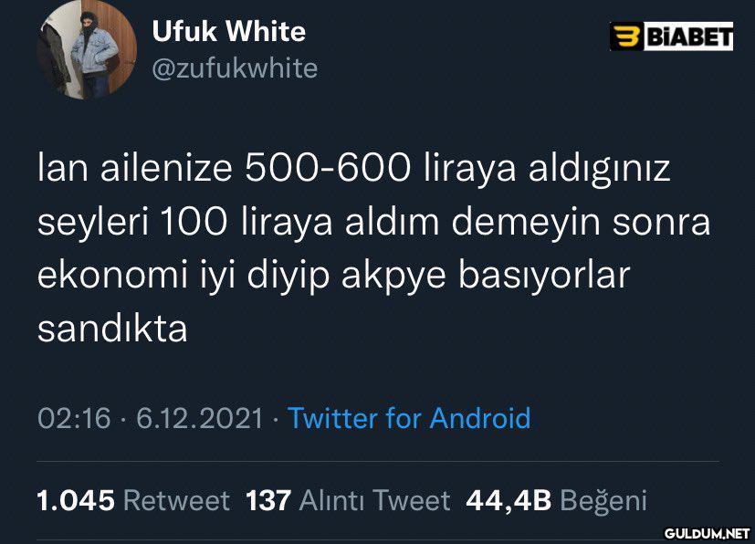Ufuk White 3 BIABET...