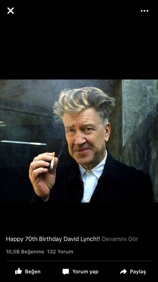 Happy 70th Birthday David Lynch!!