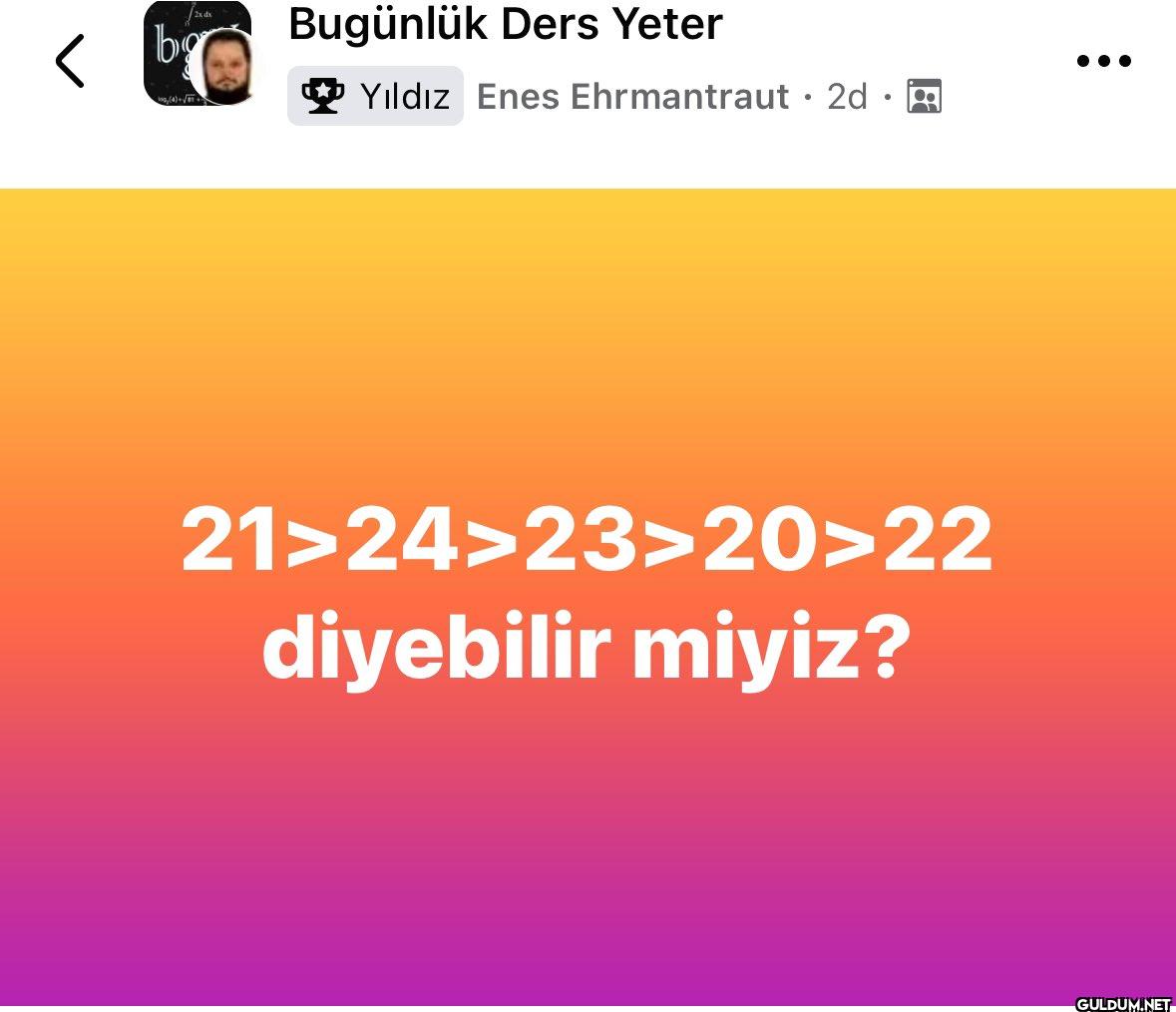 Zorluk derecesi ne...