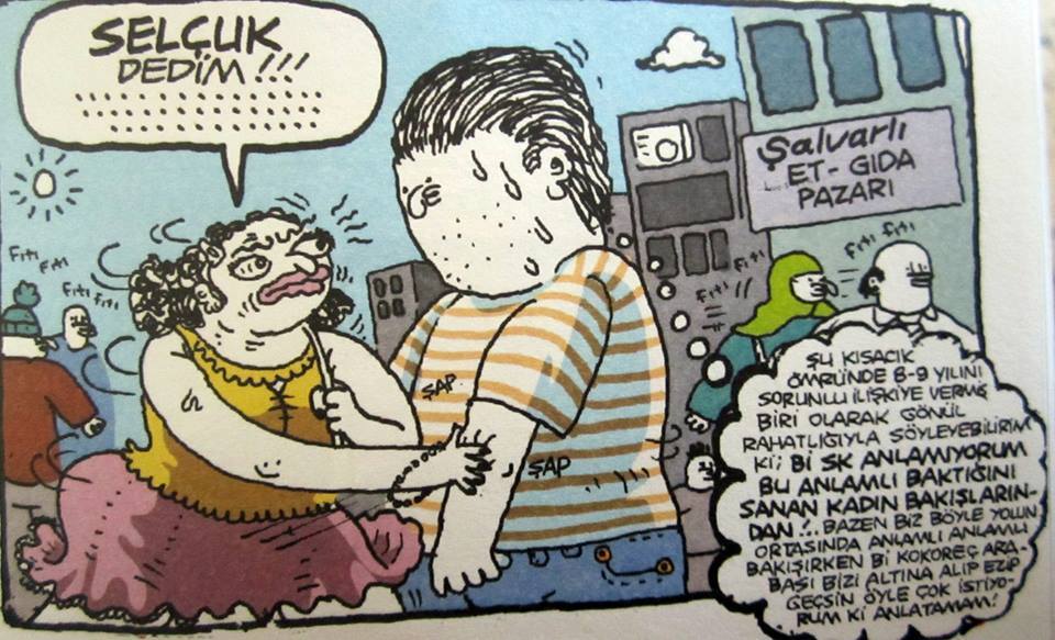 - Selçuk dedim!.. 
- şu...