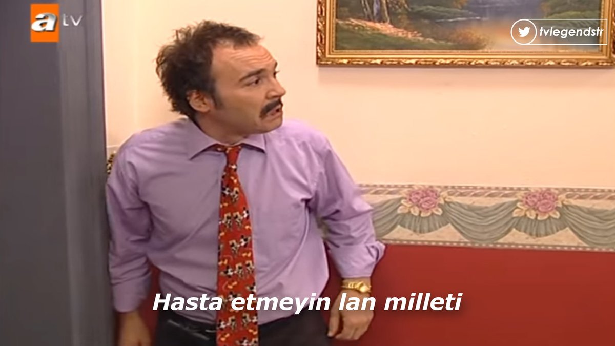 a tv   Hasta etmeyin lan...