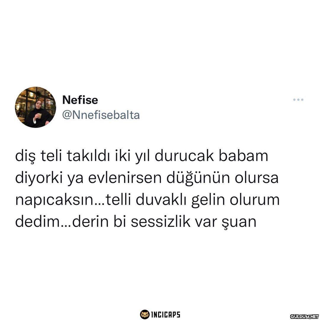 Kötü şaka kanka  Nefise...