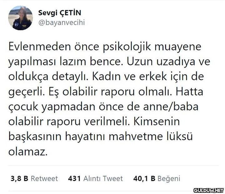 Sevgi ÇETİN @bayanvecihi...
