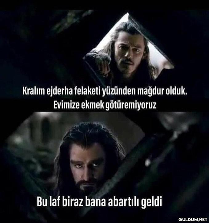 Kralım ejderha felaketi...